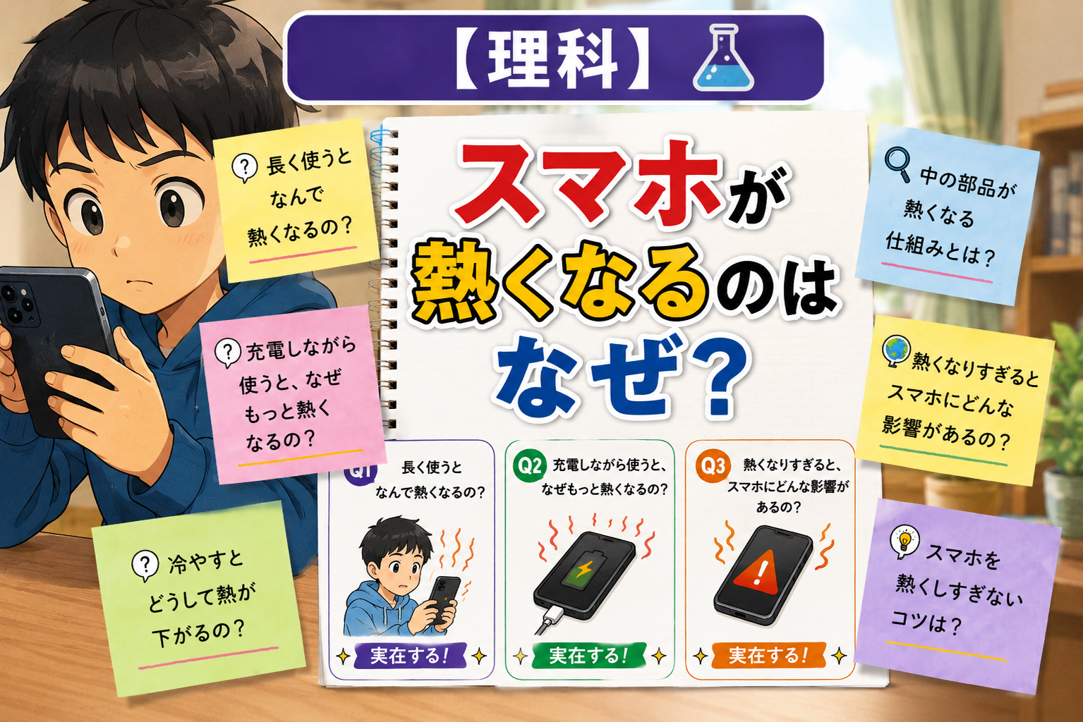 スマホ 熱く なる 理由